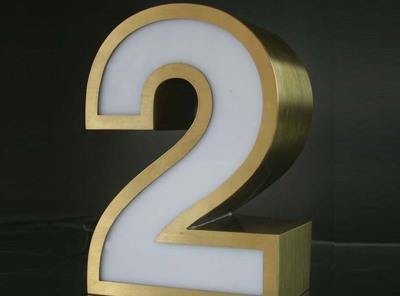 钛金字制作指南 质优价廉，打造精品广告标识